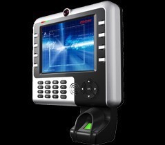 中控科技iClock25008寸TFT高清晰图形界面网络指纹考勤机