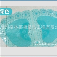 浴室防滑垫可爱脚丫地垫PVC舒适垫浴室卫生间防滑垫地毯批发