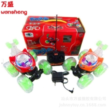 WS-28088遥控玩具带灯光可充电音乐翻斗车六通道玩具厂家