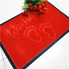 welcome欢迎光临压花橡胶垫/出入平安喷丝橡胶垫/环保硅胶爆款