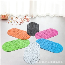 椭圆鹅卵石浴室防滑垫/厂家直销物美价廉/热卖超市小额批发爆款