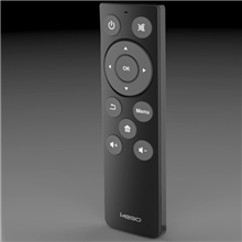 厂家直销批发深圳制造12键无线遥控器网络播放器安卓电视盒