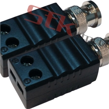 厂家直销纯铜BNC头螺丝连接,PCB板，自有SMT，贴片，双绞线传输器