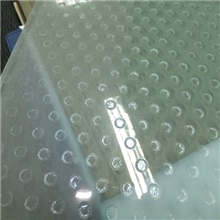 小圆点防滑玻璃提供永久防滑玻璃样品300*300厂家直销