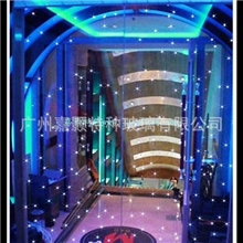 LED发光玻璃发光艺术玻璃通电发光玻璃