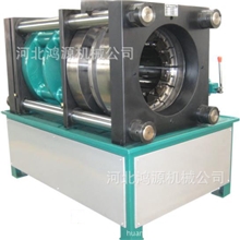 高压胶管锁管机，高压弯管锁管机，法兰胶管锁管机