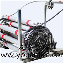 【友安消防】悬挂式逃生软梯国家消防装备检验中心验证通过