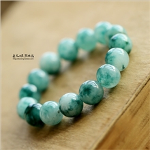 朵儿出品天然绿玛瑙手链翡翠绿冰种玛瑙送包装