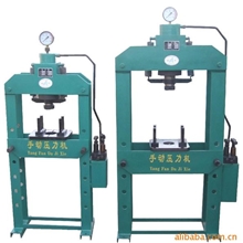 手动油压机油缸可调高低压双泵站手动油压机压床