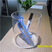 工厂直销：高透明亚克力圆管有机玻璃圆柱形容器