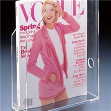 工厂直销：A4亚克力单层杂志架文件架资料盒