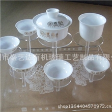 有机玻璃方形茶具陶瓷展示架可拆卸款，品质好，选盛艺达工艺坊