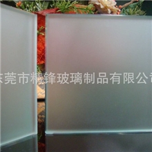 磨砂蒙砂酸洗灯具玻璃可调节透光率钢化安全灯具玻璃