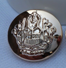 厂家供应时尚电镀塑料扣大衣扣时装扣