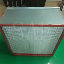 大量供应低阻力有隔板耐高温高效过滤器610*610*292