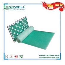 【厂价】绿白漆雾毡阻漆网蓬松毡玻璃纤维过滤棉，绿白蓬松毡