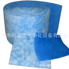 【厂家】烤漆房风口棉，无胶棉，蓝白风口棉，初效过滤棉