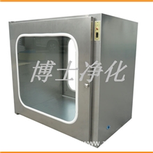 正品304不锈钢传递窗电子连锁传递窗内800*800*800风淋传递窗