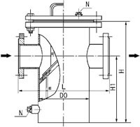 [厂家直销]篮式过滤器,南通方圣优质低价，服务周到