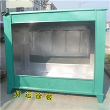 供应（厂家直销，可定做)单面喷塑台，喷粉台，粉末回收设备