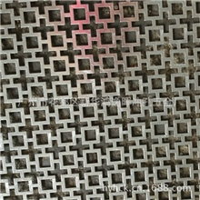 大量销售货架洞洞板方形孔冲压金属筛网金属冲孔板