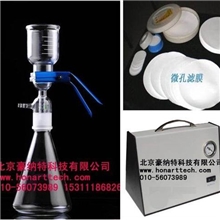 豪纳特现货供应投标专用国家标准全玻璃微孔滤膜过滤器HNT1000ml