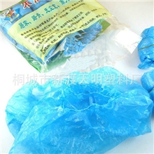 厂家直供创意雨鞋套蓝色CPE鞋套防水鞋套防雨儿童鞋套