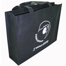 无纺布袋子厂家定做便携购物无纺布袋子黑色环保外贸无纺布袋子