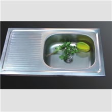 不锈钢水槽（750X400）左槽右板