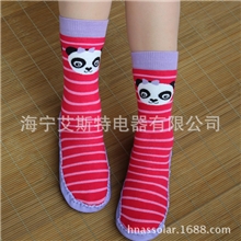外贸欧美日韩男女童成人家居棉鞋袜宝宝加厚地板袜皮底防滑袜批发