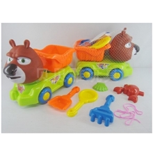 批发熊出没沙滩车沙滩玩具车儿童沙滩玩具九元九货源4029