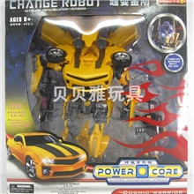 批发热销变形金刚大黄蜂变形机器人灯光,音乐)变形金刚系列4415