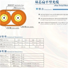 双芯扁平光缆