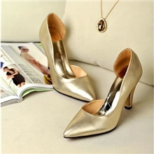 高端真皮女单鞋四季鞋尖头通勤细跟高跟鞋一件代发代理批发加盟