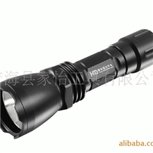 热销！新款大功率LED航空铝制手电筒5W豪电正品中国名牌