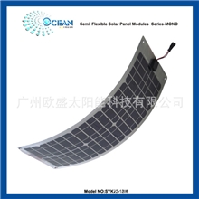 轻便易携小功率太阳能柔性板SYK22-18M高转换效率单晶硅