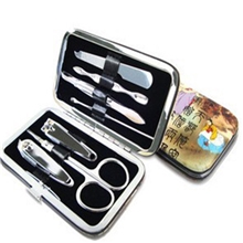 光一批发指甲剪套装修甲套装不锈钢美甲套装古典七件套