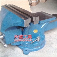 临沂台虎钳山东台钳重型带砧台虎钳bench