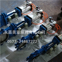 气动闸板阀气动刀闸阀气动刀型闸阀