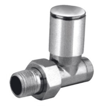 供应铜制散热器配件，排气阀和暖气阀KDL804抛光镀镍