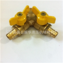 外丝双叉铜接头煤气阀门三通阀燃气专用铜阀门诚招各地代理商