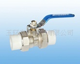 供应铜阀门铜球阀黄铜PP-R重、中型球阀