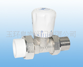 供应铜阀门温控阀黄铜PP-R温控阀
