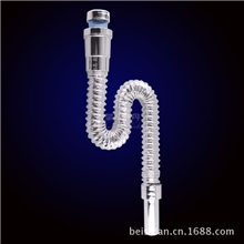 不锈钢丝防臭排水软管/可伸缩洗脸盆去水管下水器配套塑料波纹管