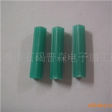 厂家直供塑料膨胀管，绿色直身膨胀管