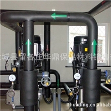 廊坊华鼎专业生产中央空调管道保温管B2级PVC橡塑管
