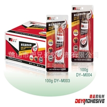 厂家热销德益M1214硅酮密封胶中性红色黑色耐高温爱车首选