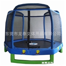 跳跳象钻石型蹦蹦床儿童增高蹦床带护栏跳床家用型蹦床