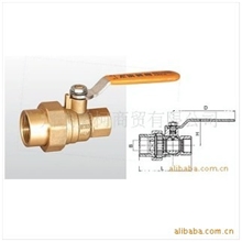 供应厂家直销埃美柯黄铜异径活接头球阀