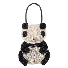 批发手工编织包韩版熊猫编织包广州新款编织包anteprima编织包